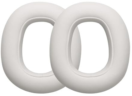 kwmobile Almohadillas compatibles con Logitech G735 Almohadillas - 2X Almohadilla de Repuesto para Auriculares en Cuero sintético