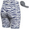 Lo.gas Radlerhose Damen Gepolstert Kurz Atmungsaktiv Fahrradhose Polster Elastische Radhose Schnelltrocknend Radshorts Rennrad Bike Hose Mit 3 Tasche Blau M