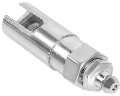 Suvnie Schlitz-Fettpressenkupplung, 90 Grad rechtwinkliger Fettkupplung, 6000 PSI Schlitz-Fettpressen-Kupplungsadapter mit 1/8 Zoll NPT-Gewinde für die meisten Autos, Autozubehör