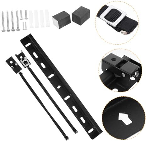 DOITOOL Tv Wall Mount Bracket No Punching Studless Tv Mount for Bedroom Wall Mounting Without Drilling