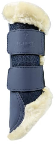 EQuest Air Flow Mesh Gamasche 2.0, 2er Set, Navy, S/Pony - Beinschutz für Pferde