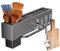 Portautensili da parete con ganci, supporto da parete per portautensili - Portacoltelli multifunzione,Porta Coltelli da Cucina con Ganci Porta Utensili Multiuso da Muro Senza Foro