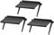 Ceeyoll 2 Pièces Écran Réglable Tablette Supérieure TV,Étagère Rangement pour Écrans Plats, Pliable Moniteur TV Shelf Étagère pour Decodeur Écran Rack pour TV Boxpour contenir Les boîtiers de câbles.