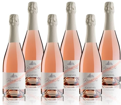 CANEVEL ROSA DEL FAÈ 2024 | Spumante Rosé Marzemino Millesimato Brut | 6x750 ml | 6 bottiglie