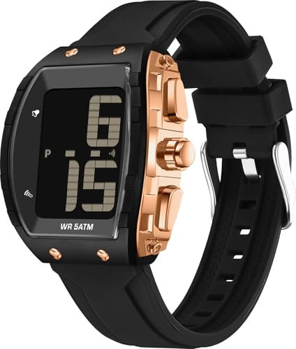 Watch for Elderly Men Seniors Talking Digital Watches Easy to Read Big Face Wrist Watch Waterproof Sport Outdoor Unique Fashion Electronic Wristwatch with LED Stopwatch Alarm