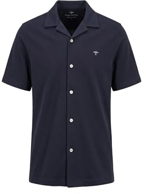 FYNCH-HATTON Kurzarm-Poloshirt mit Knopfleiste – Casual Fit
