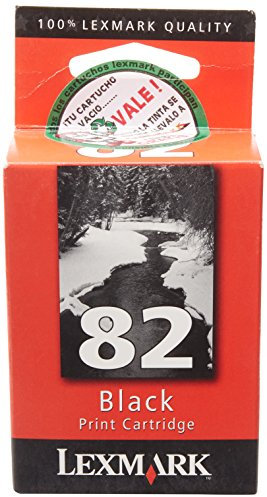 Lexmarke Patrone Nr.82 (Standardkapazität) Tinte 600 Seiten Z55/Z65/X5150/X5190Pro/X6150/X6170, schwarz