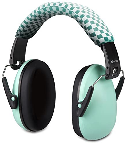 Alecto BV-71 Protezione acustica per bambini da 2 anni e neonati, Verde