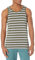 Amazon Essentials Herren Tanktop, Normale Passform, Dunkelgrün/Hellgrau Meliert, XL