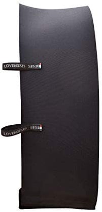 LOVEHORSES Schutzgurt Full Contact Neues Modell - Feste Position, Nicht verstellbar - Made in Italy - COB cm. 175 - SCHWARZ