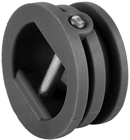 Alomejor 5 Stücke Surfen Surfboard Stecker Leine Bein Seil Stecker für Surfbrett Paddle Board Kajak Zubehör Ausrüstung 2,5 cm(Schwatz)