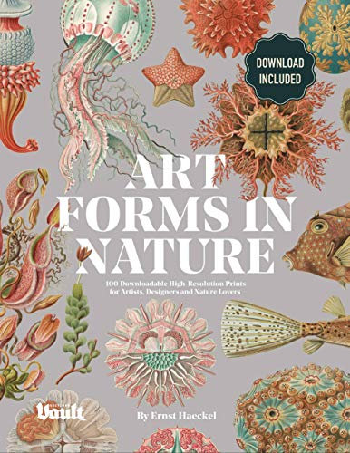 Art Forms in Nature by Ernst Haeckel: 100 Downloadable High-Resolution Prints for Artists, Designers and Nature Lovers (English Edition)