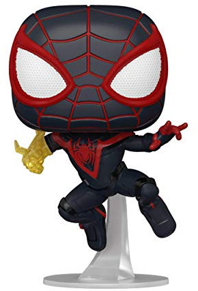Funko Pop! Games: Miles Morales Classic - Spider-Man - 1/6 Quote Für Seltene Chase-Variantease - Miles Morales Game - Vinyl-Sammelfigur - Geschenkidee - Offizielle Handelswaren - Video Games Fans
