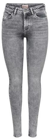 ONLY Female Skinny Jeans ONLBLUSH Mittlere Taille Skinny Fit Knöchellang Jeans