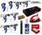 SkinStar Skiwax Set Starter Set Skispanner Skiwachs Wachsentferner 8- teilig