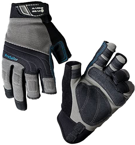 Marine Gear Sailing Gloves Trusted by Sailors Everywhere: 3-Finger Dexterity with Better Grip