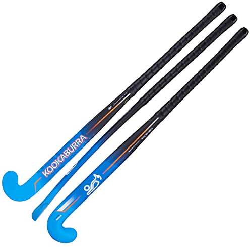 Kookaburra Hat Unisex Jugend Storm Hockeyschläger, blau/schwarz, 32 Light