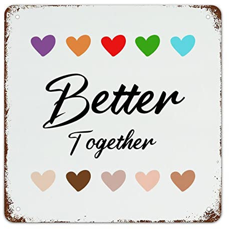 Everyone Is Welcome Here Schilder Back to School Schilder Schulanfang Boho Klassenzimmer Dekor Regenbogen Bleistift Lustiges Doodle Metallschild Retro Willkommensschilder für Kinder Geschenke für
