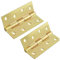 Butt Hinges Door Hinges Internal 100mm/4-Inch Rising Butt Hinges for Internal External Doors Hinges for Cupboards Cabinets Doors Pack of 2