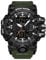 Rorios Herren Militär Armbanduhr - Mode Sport Multifunktional Elektronische Digital Analog Quarz Dual Display für Jungen Männer - 50M Wasserdichte Armee Grün