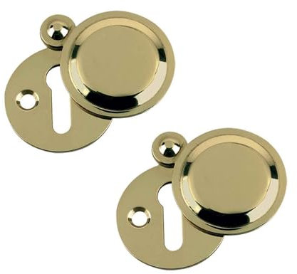 Stormguard Plaque de protection pour trou de serrure Style victorien Doré