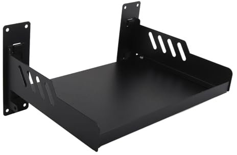 Gsycle Mensola per microonde da Parete, Supporto per Forno Elettrico Mensola per pentole da Cucina Cremagliera per elettrodomestici da Cucina Staffe per microonde sospese Portata 33 libbre