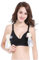 Baycat 2 Pack Hands-Free Nursing & Pumping Bra - Adjustable Maternity Bra for Breastfeeding - Comfortable Wireless Support for Pregnancy & Postpartum (L,Black)