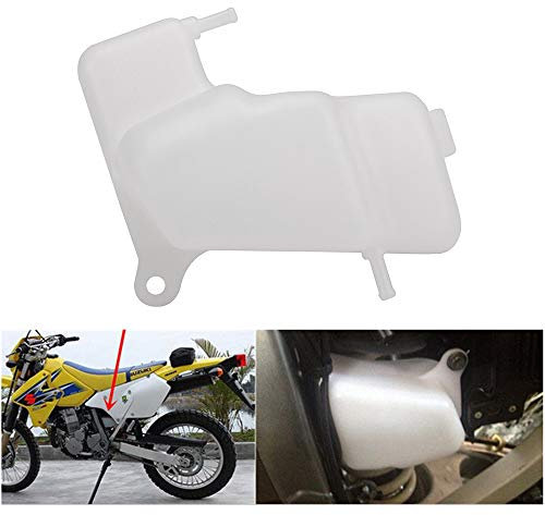 Serbatoio Liquido Refrigerante Moto,Vaschetta Espansione Radiatore per DRZ400 2000-2004 DRZ400S 2000-2017 DRZ400E 2000-2017 DRZ400SM 2005-2017