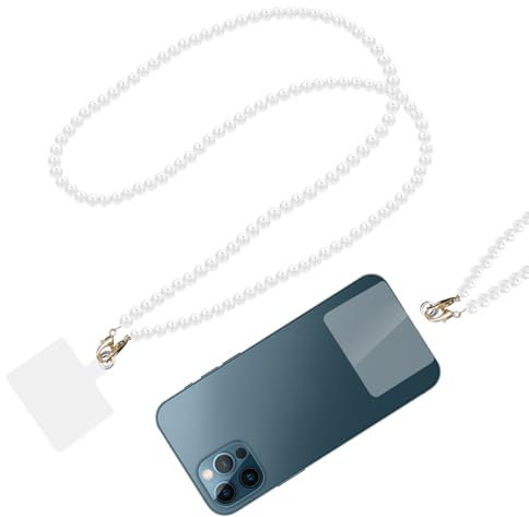 Catena Per Cellulare,Cordino Per Cellulare, Perline Per Catena Per Cellulare, Catena Di Perle Per Tracolla Per Cellulare,Usata Per Appendere La Catena Per Cellulare,Cordino Lungo Per Cellulare