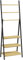 HOMCOM Portasciugamani da Terra Pieghevole con 3 Barre e 3 Ripiani, Porta Asciugamani in Bambù e Acciaio, 53x31x153 cm, Nero e color Legno