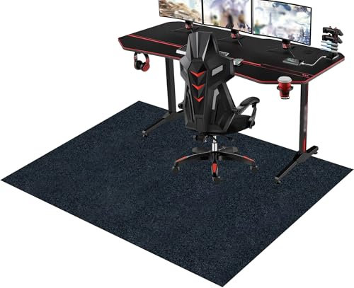 180 x 200 cm Tappetino Salvapavimento Antiscivolo, Tappeto per Sedia Ufficio Gaming, Tappetino Protettivo, Tappeto Gaming pavimento,Tappetini per Sedie da Ufficio, Tappetino Pavimenti per Parquet
