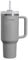 EPISENT 40oz Tumbler with Handle & Straw – Leak-Proof Stainless Steel Travel Mug | Vacuum Insulated Thermos Cup for Hot & Cold Drinks | Fits Car Cup Holders – Viral Gift for Men & Women (Ash Grey)
