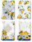 Arquiel Lot de 4 Torchons de Cuisine Citron D'été Décoratif Essuie Main Absorbante 100% Coton Torchon Vaisselle Saisonnier Cadeaux pour Crémaillère et Cuisine 48 cm x 70 cm