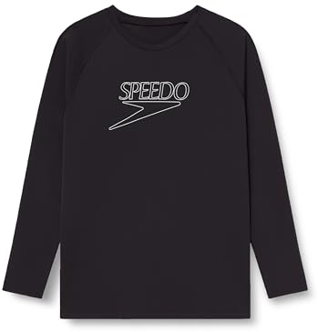 Speedo Herren End+ Long Sleeve Schwimm Rashguard Oberteil