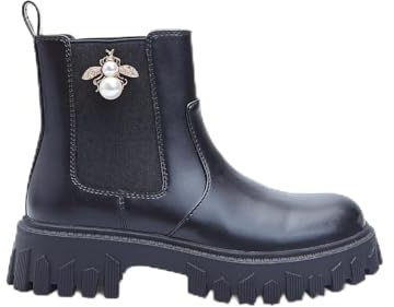 BATA Stivaletto da bambina con elastici comodo e resistente