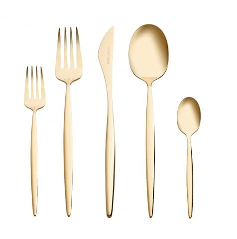 Karaca Lızbon Gold 6-Personen 30-teiliges Besteckset