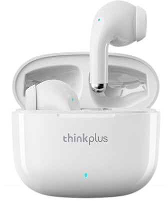 Lenovo Original LP40 Pro TWS Earphones Wireless Bluetooth 5.1 Sport Noise Reduction Headphones Touch Control 250mAH 2022 New (White)
