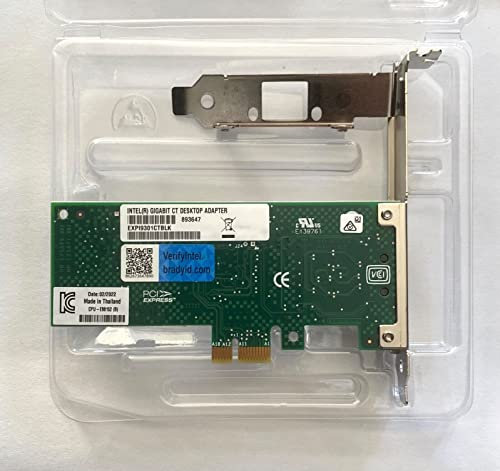 Intel Gigabit PRO/1000 CT Desktop Adapter PCI-express - Bulk packed - EXPI9301CTBLK (Enterprise Computing > Network Cards & Adapters) +}a