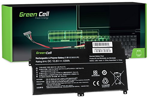 Green Cell® AA-PBVN3AB AA-PBVN2AB Batterie pour Samsung NP370R4E NP370R5E NP370R5V NP450R4E NP450R5E NP450R5G NP450R5V NP470R5E NP510R5E Ordinateur PC Portable (3400mAh 10.8V Noir)
