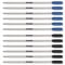 NEO+ 12 x Pen Refills, Medium 0.7mm Point They Are Compatible with Cross Pen (6 x BLACK INK, 6 x BLUE INK)