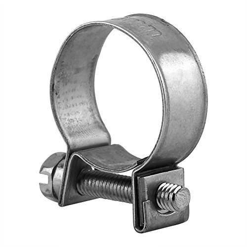 10 Stück Schlauchschellen, Edelstahl 304, Verstellbare Kraftstoffleitungsschellen mit Einer Reichweite von 6 Mm Bis 20 Mm für die Kfz-Installation(7-9Mm),Schlauch- und Kabelschellen