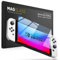 Magglass Protector de pantalla compatible con Nintendo Switch OLED (2021) Protector de cristal templado con bloqueo de luz azul (Anti-Bluelight para reducir la fatiga ocular)