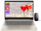 Lenovo Ideapad - Computer portatile 3i, touchscreen FHD da 15,6, Intel Core i3-1115G4, RAM DDR4 da 8 GB, SSD NVMe TLC da 512 GB, Windows 11 S, con mouse wireless TWE, sabbia