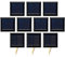SUNYIMA 10Pcs 2V 130mA Micro paneles solares células solares fotovoltaicas con cables solares placa epoxi DIY proyectos juguetes 54mm x 54mm/2,13 x 2,13