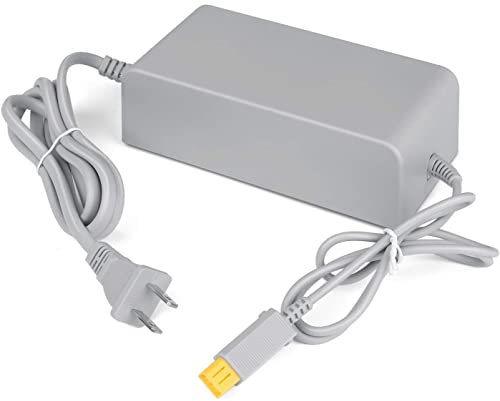 Mebczyk Cables & AC adapters for Wii U, Wii u Controller Charger,15V Power Cord,Replacement for Nintendo WiiU(Not Compatible with Nintendo Wii)