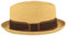 Breiter Strohhut Trilby Sommerhut Sonnenhut knautschbar Hut einfarbige Ripsband-Garnitur Hautfreundlich Trendbeige L
