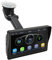 LOCADENCE Car Headrest Video Player with Mounting Bracket, Touch Screen MP5 Car Video Player Support, Player Multifunctional Car Stereo with Sun Visor LED Reverse Camera
