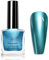 Metallic Nail Polish, Chrome Nail Polish, Mirror Quick Dry Nail Varnish, Metallic Effect Nail Art Polish, Blue Plating Metallic Nail Polish No UV Needed, Magic Mirror Gel Nail Polish (10#Blue)