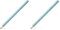 Faber-Castell Jumbo Sparkle Graphit-Bleistift – Ozean-Metallic (Packung mit 2)