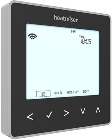 Kudos-Trading - Heatmiser Neo-HW Smart Stat (Hot Water NOT Heating) Works With NeoHub Gen 2 Giving Interface with Apple Home, Alexa & Google Home Water Programmer. Black